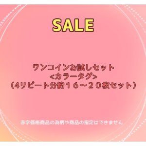 画像: §【\1500→\500】ワンコインお試しセット §（4リピート分約１６〜２０枚セット）【お買い得度激高】